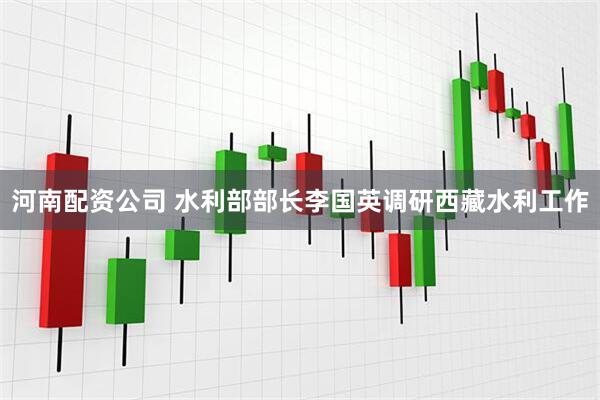 河南配资公司 水利部部长李国英调研西藏水利工作